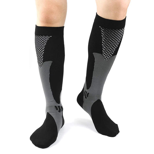 Medical Sport Compression Socks Men and Women 20-30Mmhg Run Nurse Socks for Varicose Veins Running Cycling Travel Socks