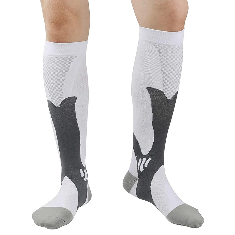 Medical Sport Compression Socks Men and Women 20-30Mmhg Run Nurse Socks for Varicose Veins Running Cycling Travel Socks
