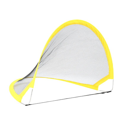 2Pcs Football Goals Portable Lightweight Goal Set for Training and Pickup Games Sports Foldable Pop-Up Dome Shaped Goals